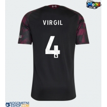 Moški Nogometni dresi Liverpool Virgil van Dijk #4 Tretji 2026-27 Kratek Rokav